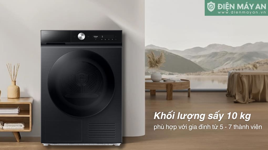 Máy sấy bơm nhiệt Samsung 10 Kg DV10BB9440GBSV